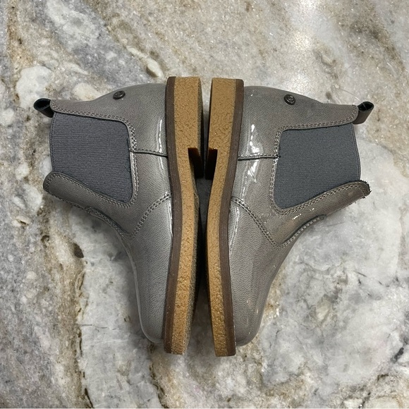 New Kids Naturino Arthur Chelsea Shiny Leather Boots - Picture 6 of 12